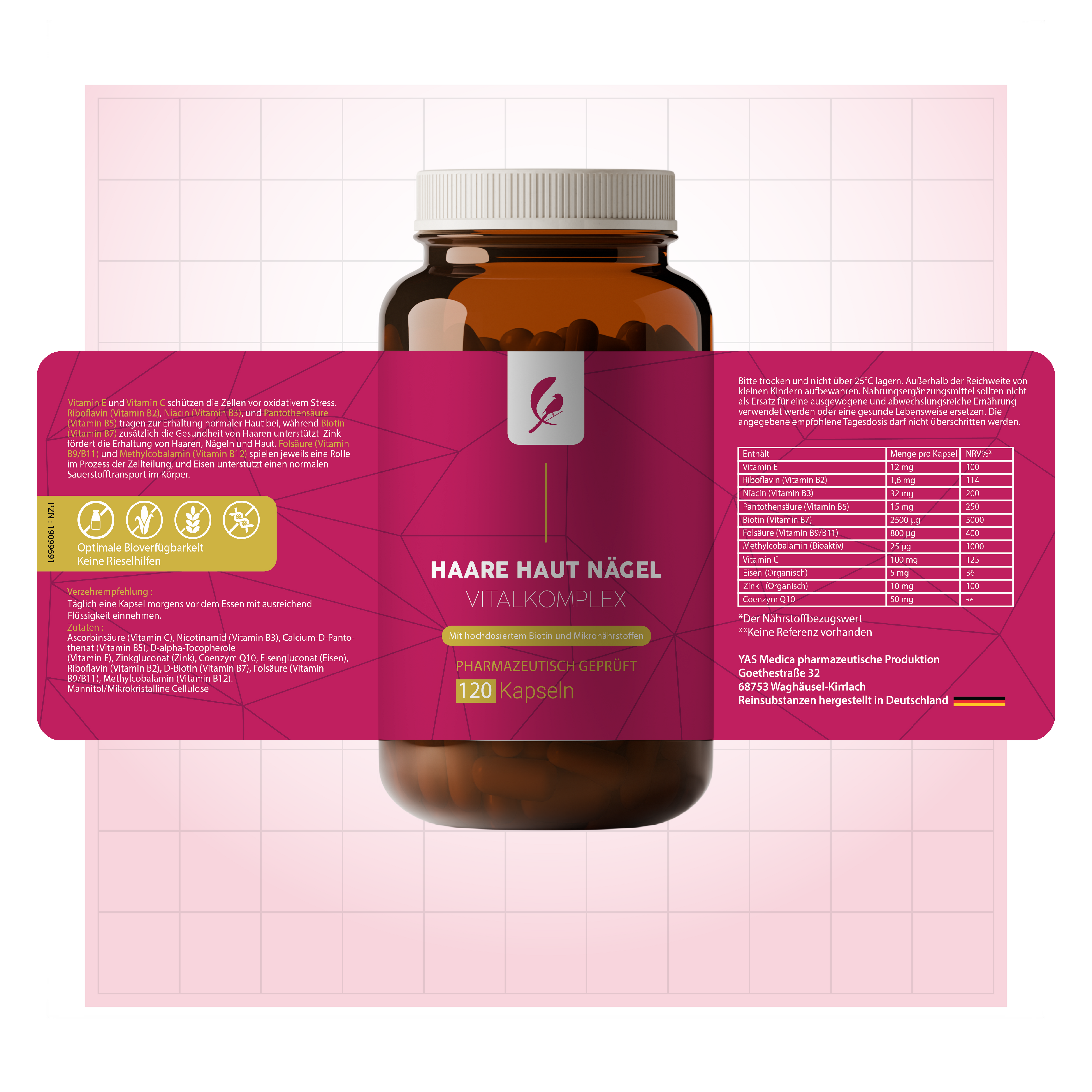 Haare Haut Nägel VitalKomplex