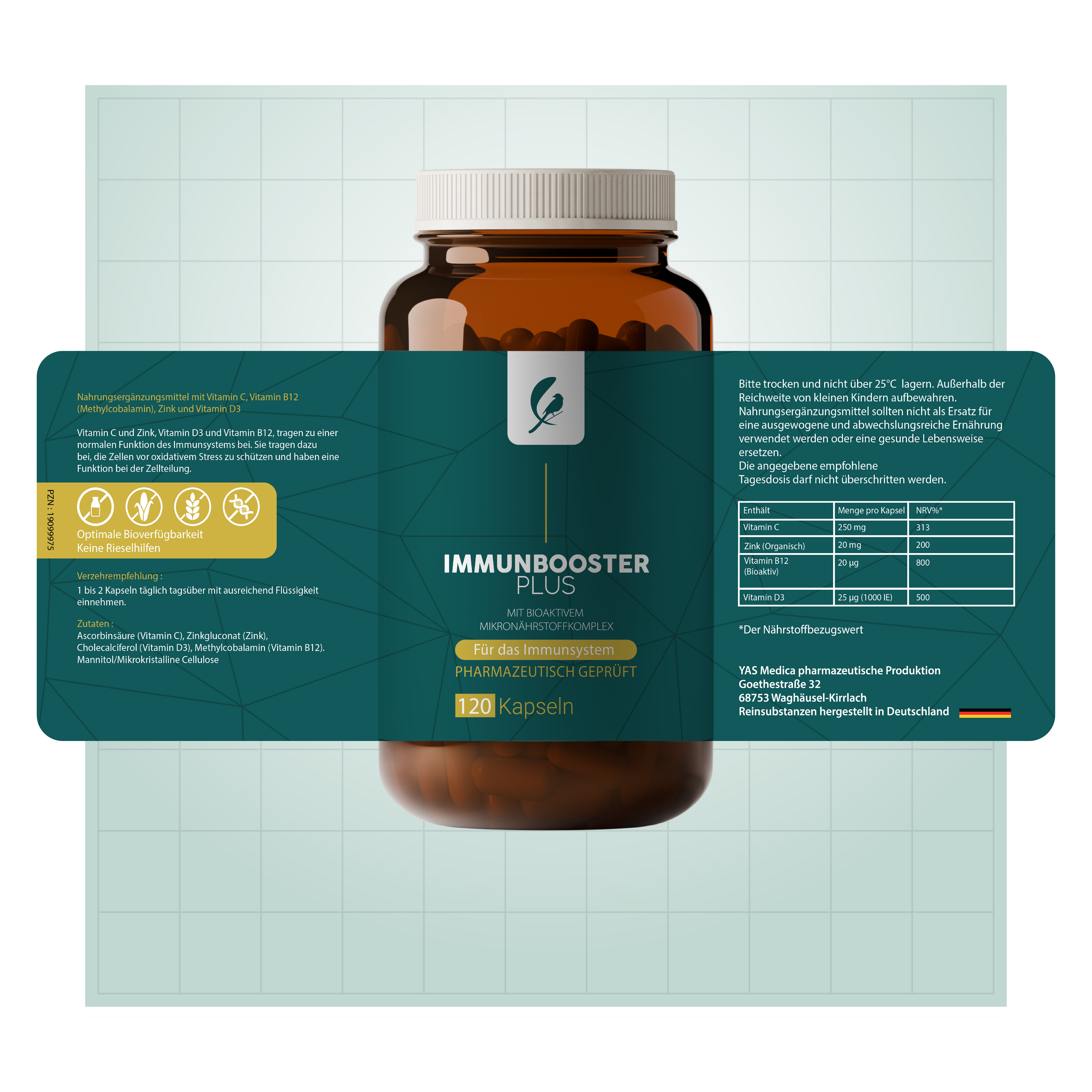 ImmunBooster-Vegane Kapseln