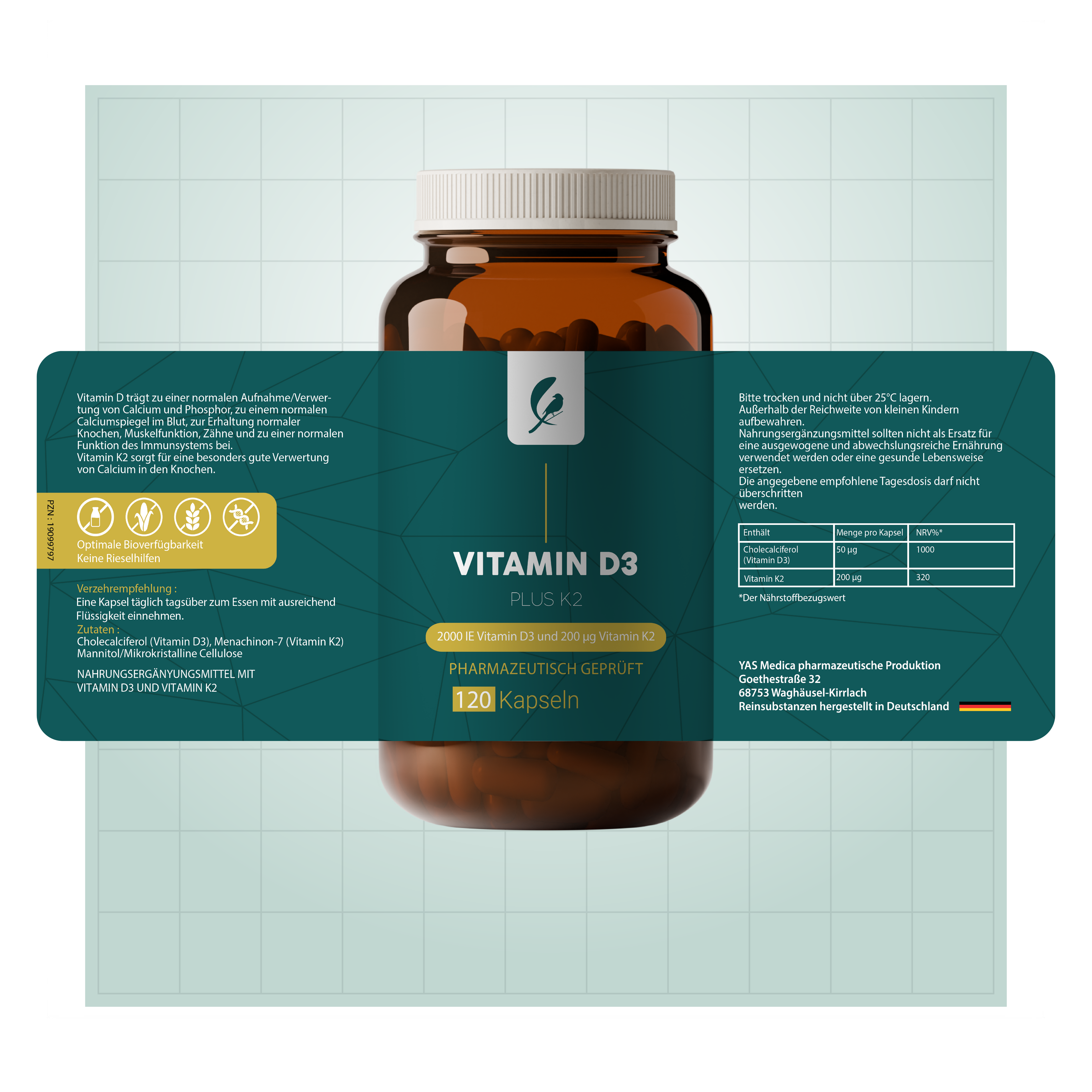 Vitamin D3 Plus K2