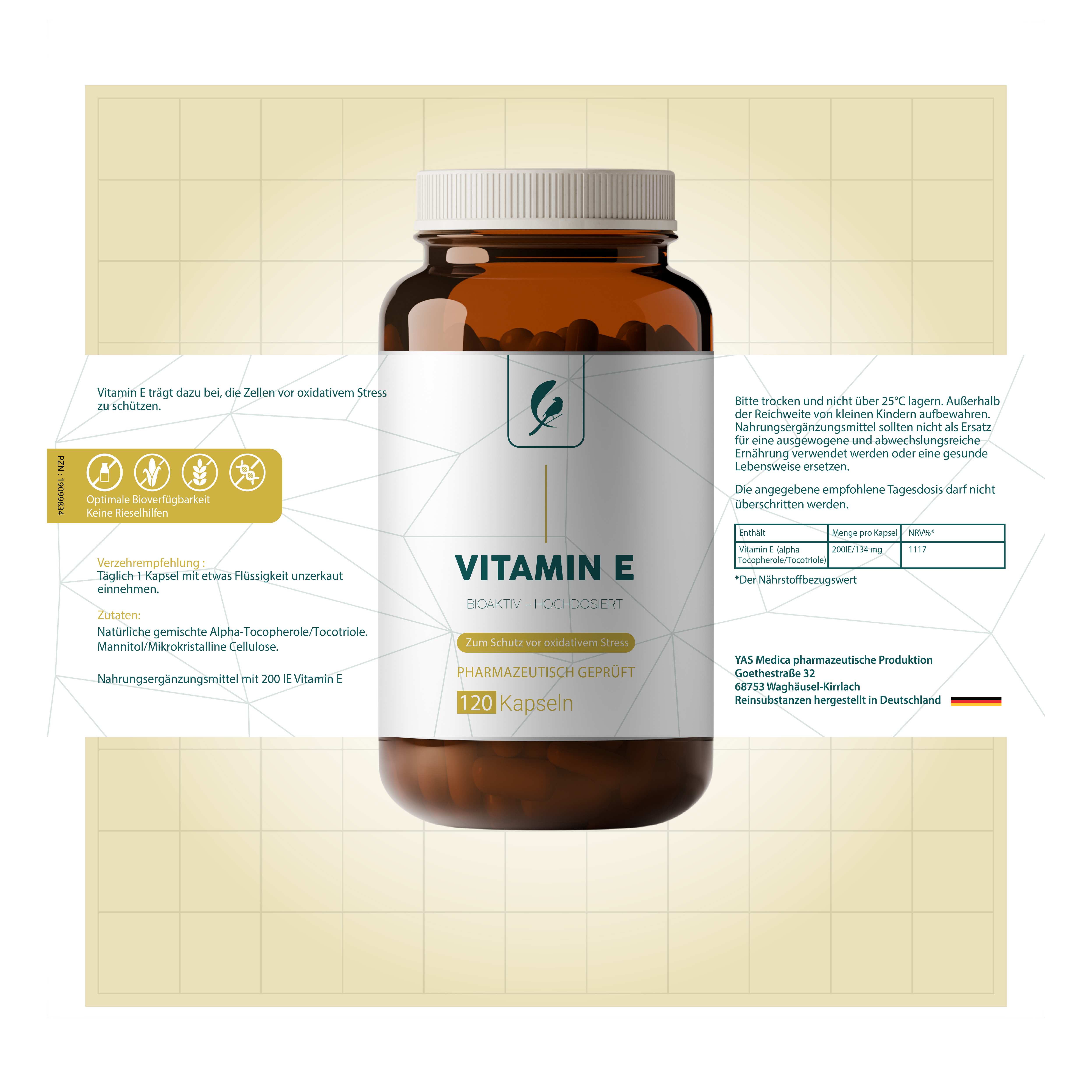 Vitamin E Bioaktiv Hochdosiert